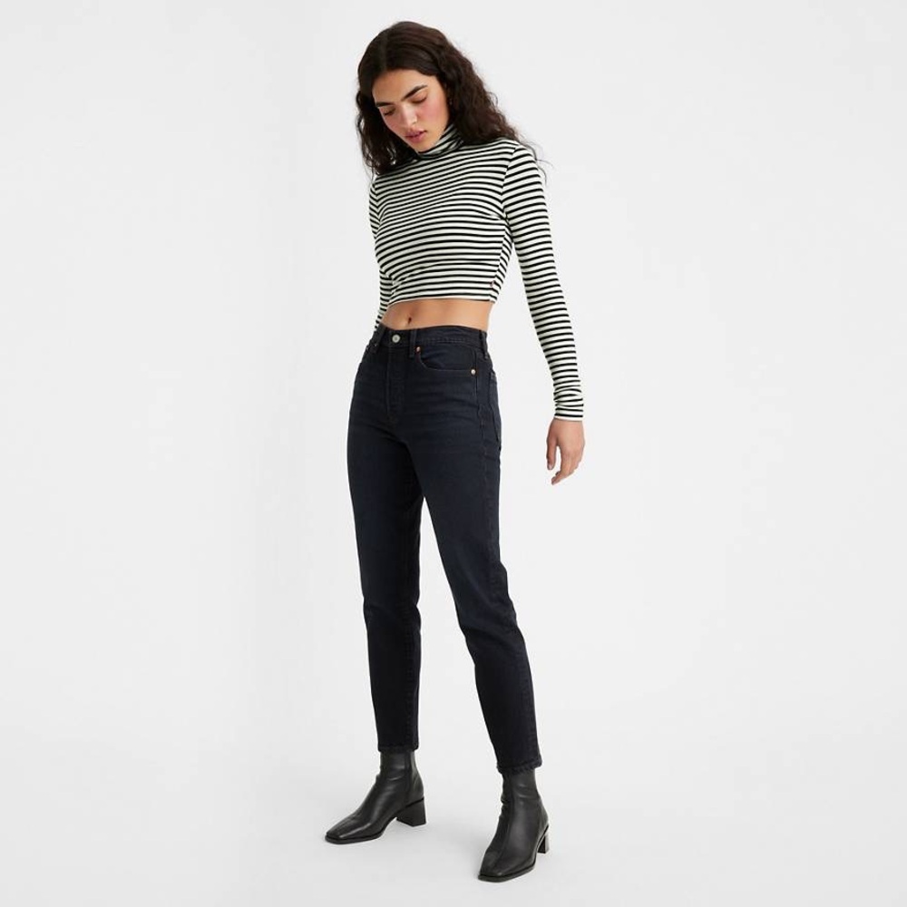 Levi’s Women’s Wedgie Icon Wild Bunch Without Destruction Jeans Size 24
